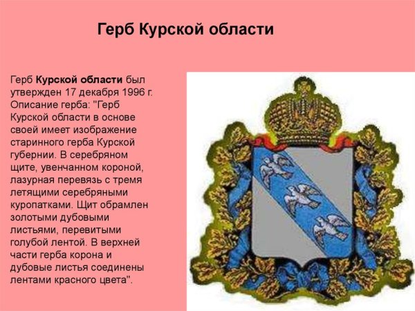 Герб Обояни Курской области