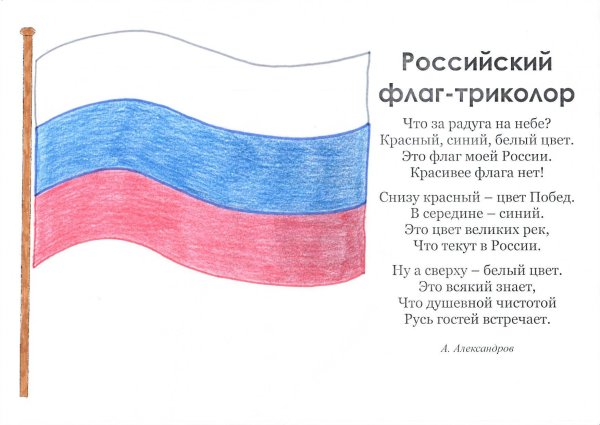 Флаг России описание