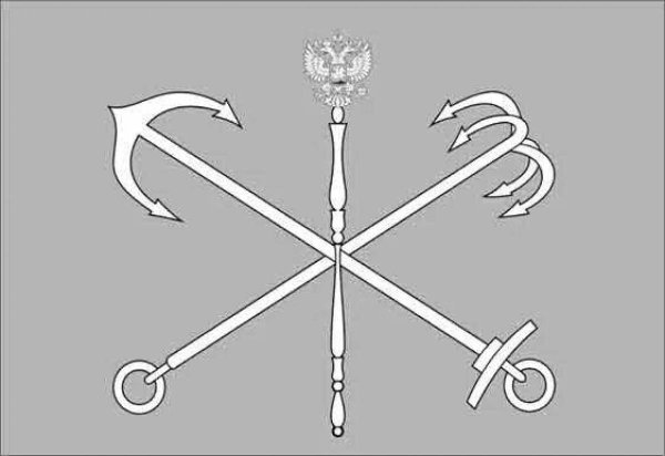 Раскрасить флаг и герб Санкт-Петербурга