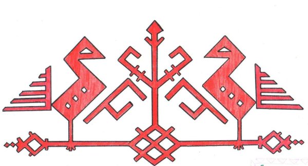 Чувашский орнамент Кеске