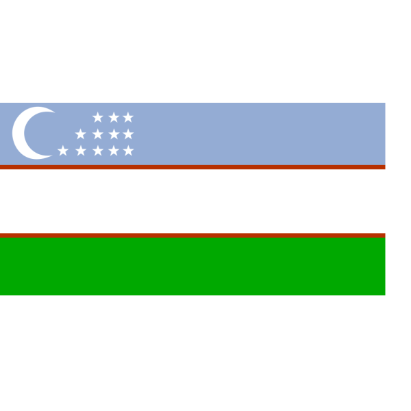 Узбекистан флаг СВГ