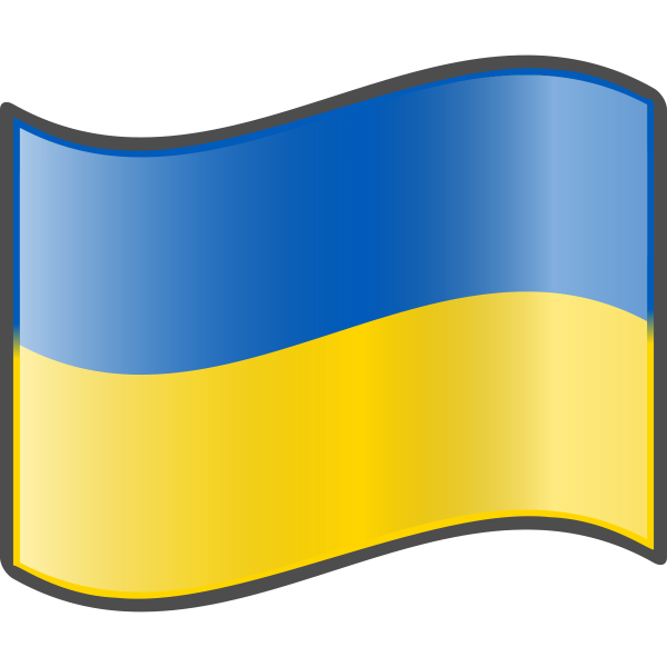 Флаг Украины вектор