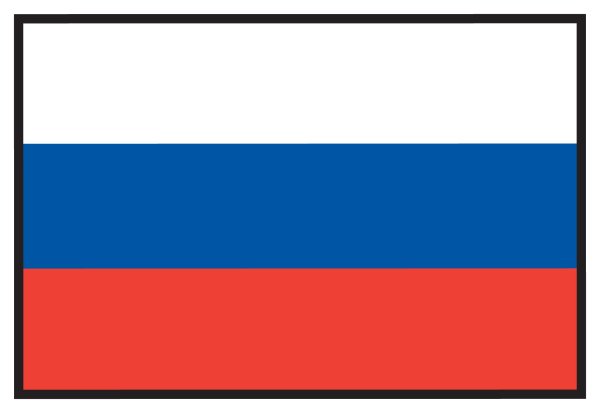 Флаг России цвета