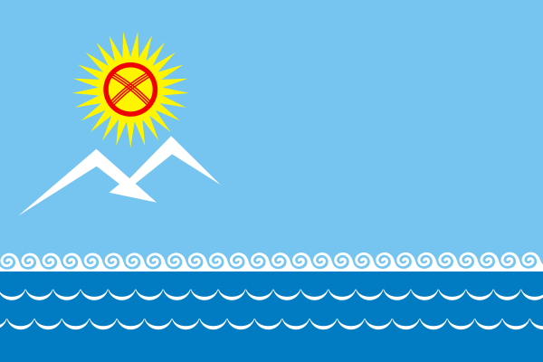 Иссык-Куль Кыргызстан флаг