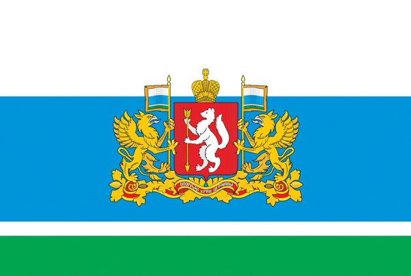 Флаг Свердловской области