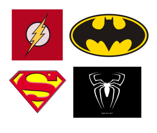 Символы супергероев
