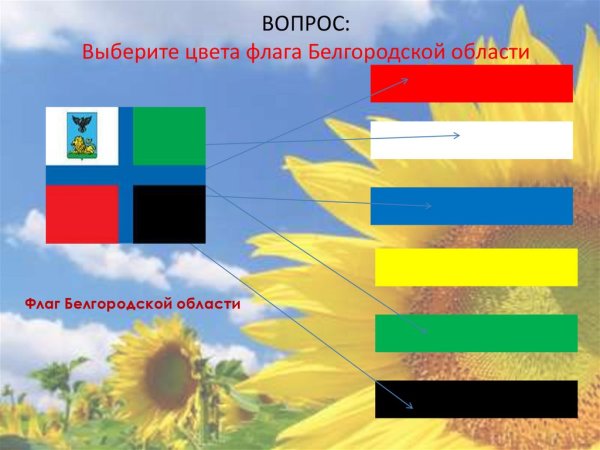 Флаг Белгородской области