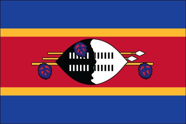 Флаг Свазиленда