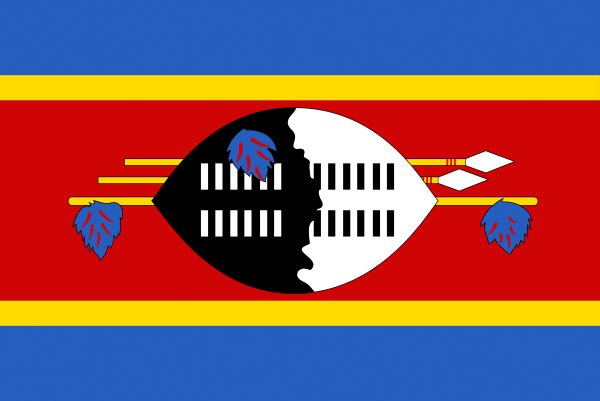 Королевство Свазиленд флаг