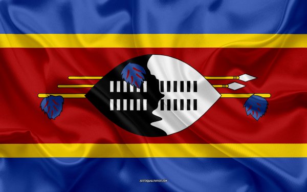 Королевство Свазиленд флаг