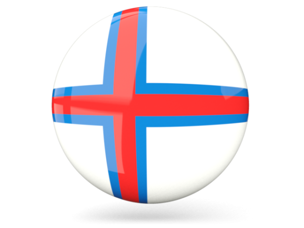 Фарерские острова флаг круглый
