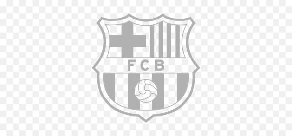 Барселона футбольный клуб эмблема черно белая