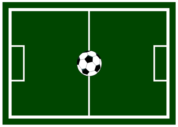 Макет футбольного поля