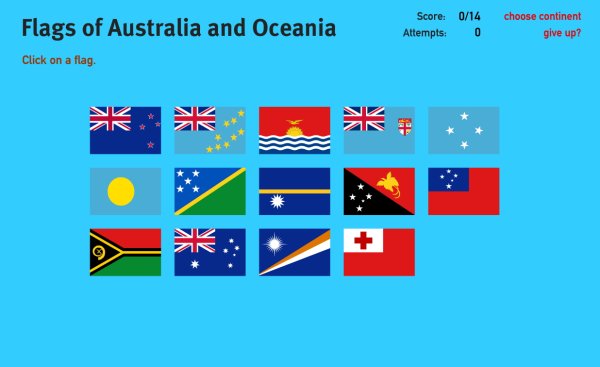 Флаги государств Австралии и Океании