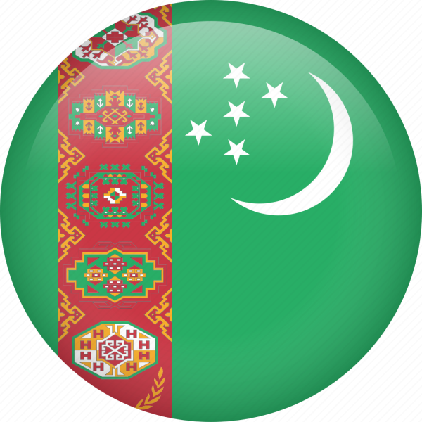 Туркмения значок