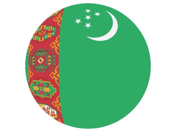 Туркменистан флаг ЭМОДЖИ