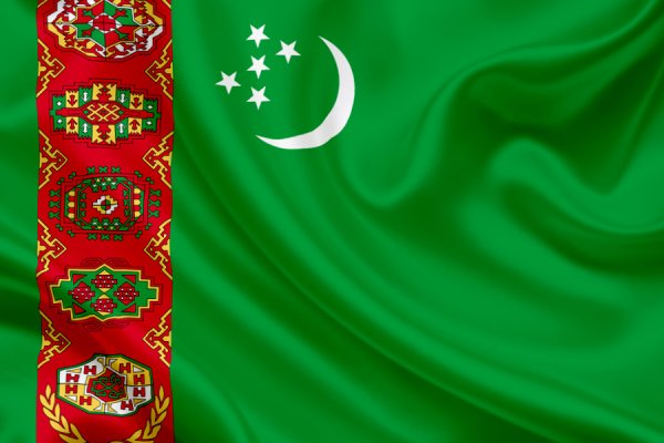 Государственный флаг Туркмении