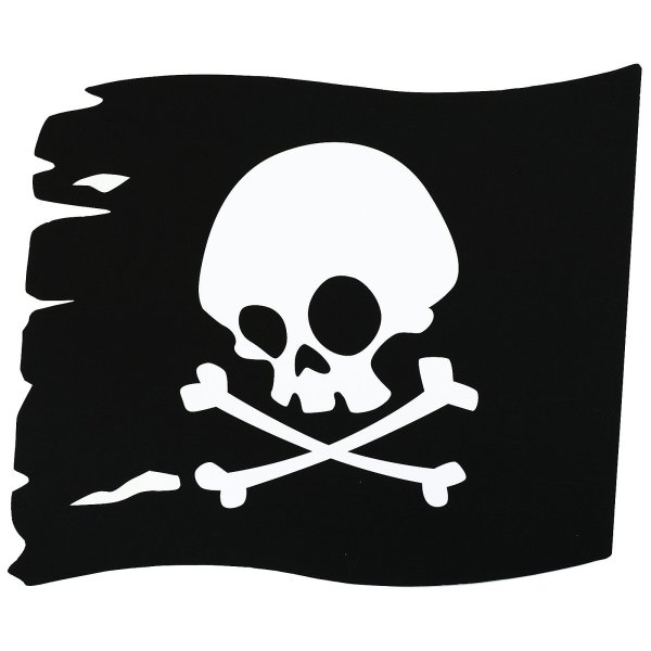 Череп для пиратской вечеринки