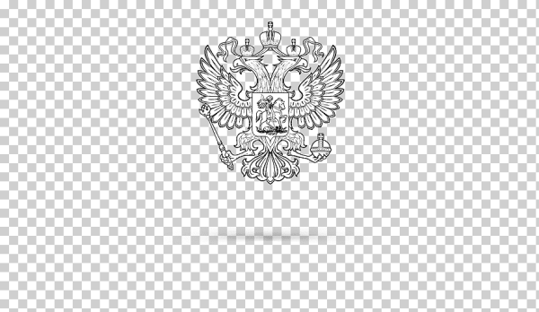 Государственный герб РФ без геральдического щита