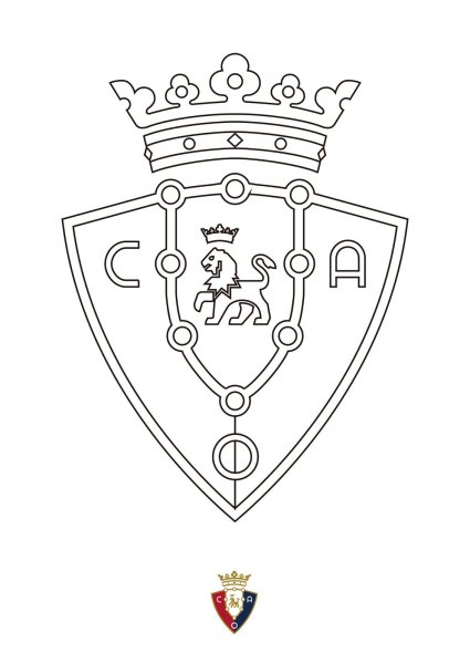 Футбольный клуб Осасуна герб