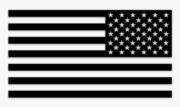 Трафарет американского флага