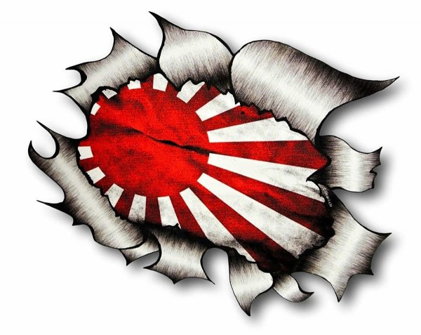 Флаг японских камикадзе